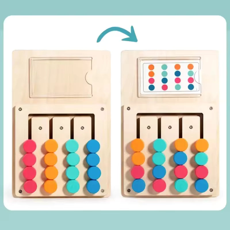 Jeu d’Association Montessori – Formes & Couleurs
